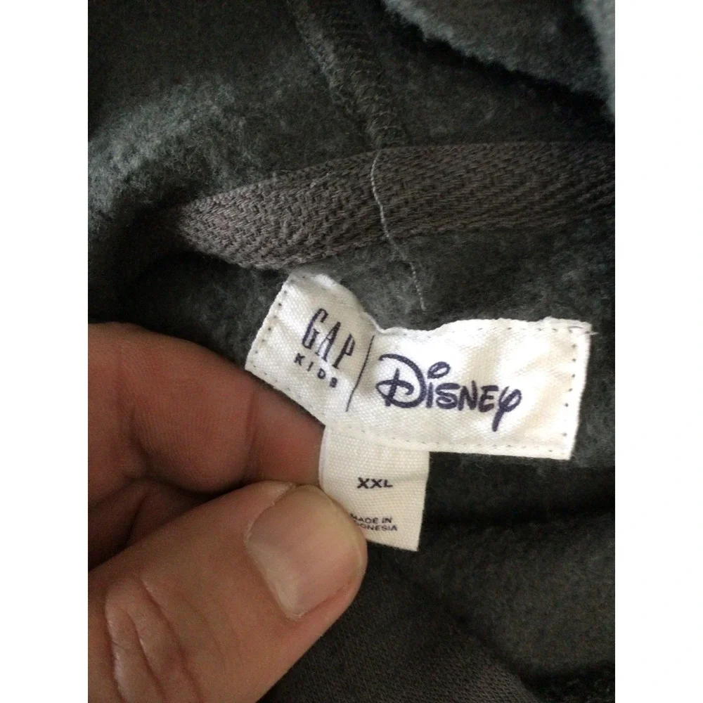 Gap‎ Kids Disney Gray Size XXL Mickey Mouse Sweatshirt Hoodie Retro Pullover 2